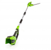 Akumulatorowe nożyce do żywopłotu na wysięgniku GREENWORKS 40V G40PHA